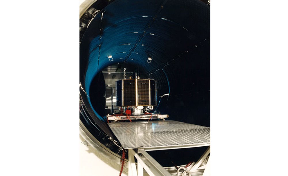 First satellite to have a web address in orbit, UoSAT-12 (2001)
