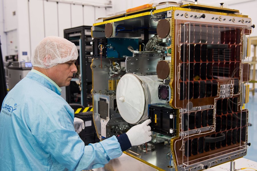 SSTL ships RemoveDEBRIS mission for ISS launch