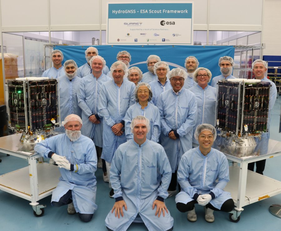 HydroGNSS Satellites Proving In-Orbit Capabilities