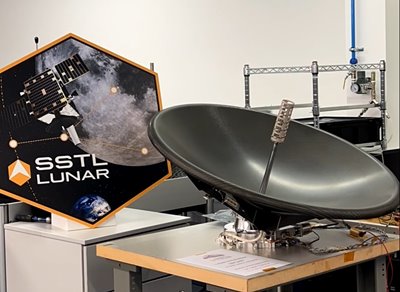 Lunar Antenna in Functional Test