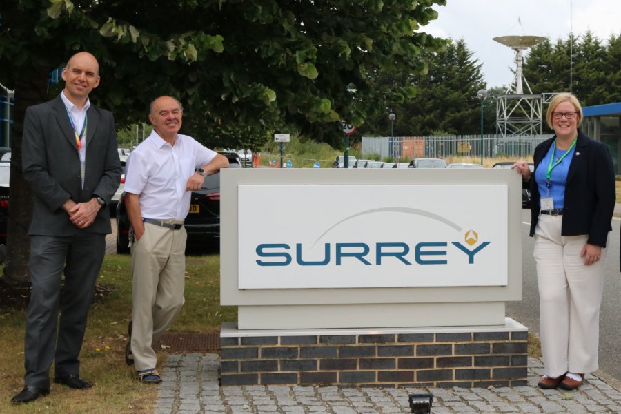 Guildford MP Zöe Franklin Visits SSTL During Our 40th Anniversary Year
