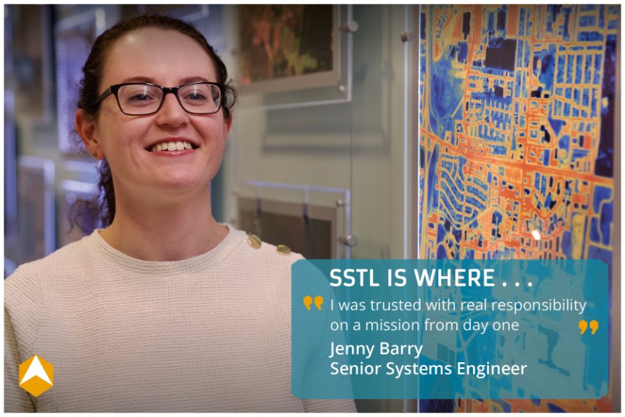 Jenny Barry - SSTL is where...