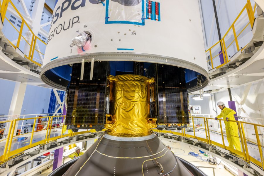 SSTL Celebrates Successful Launch of Two New Galileo Satellites on Ariane 6