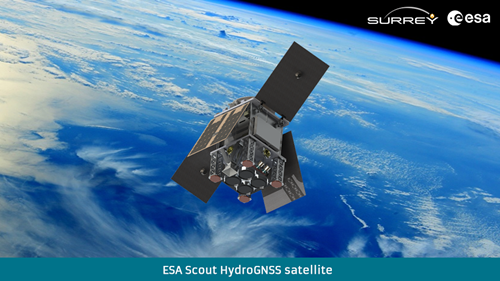 HydroGNSS satellite in orbit