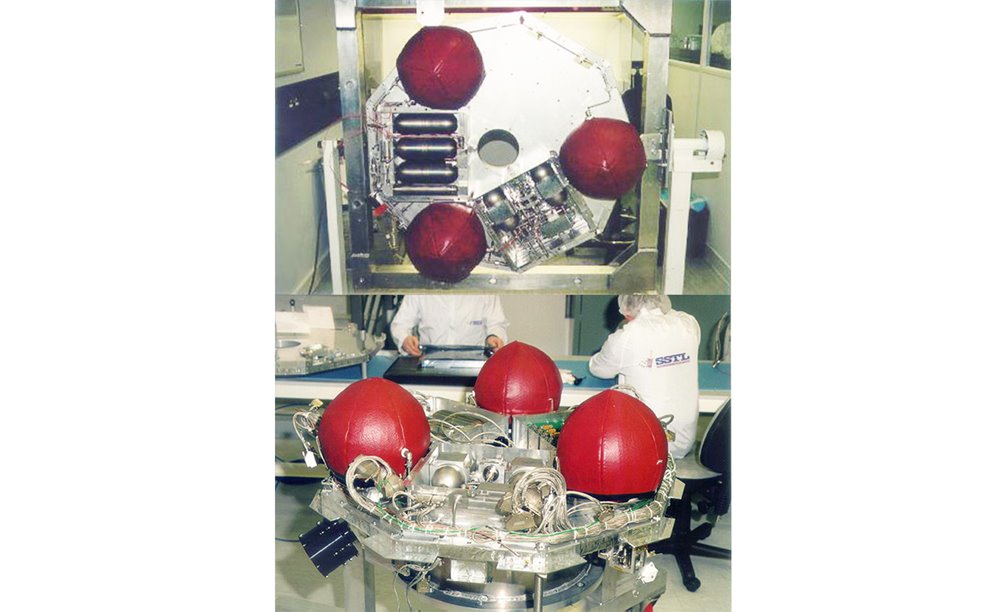 First satellite to use Nitrous Oxide as a propellant, UoSAT-12 (1999)